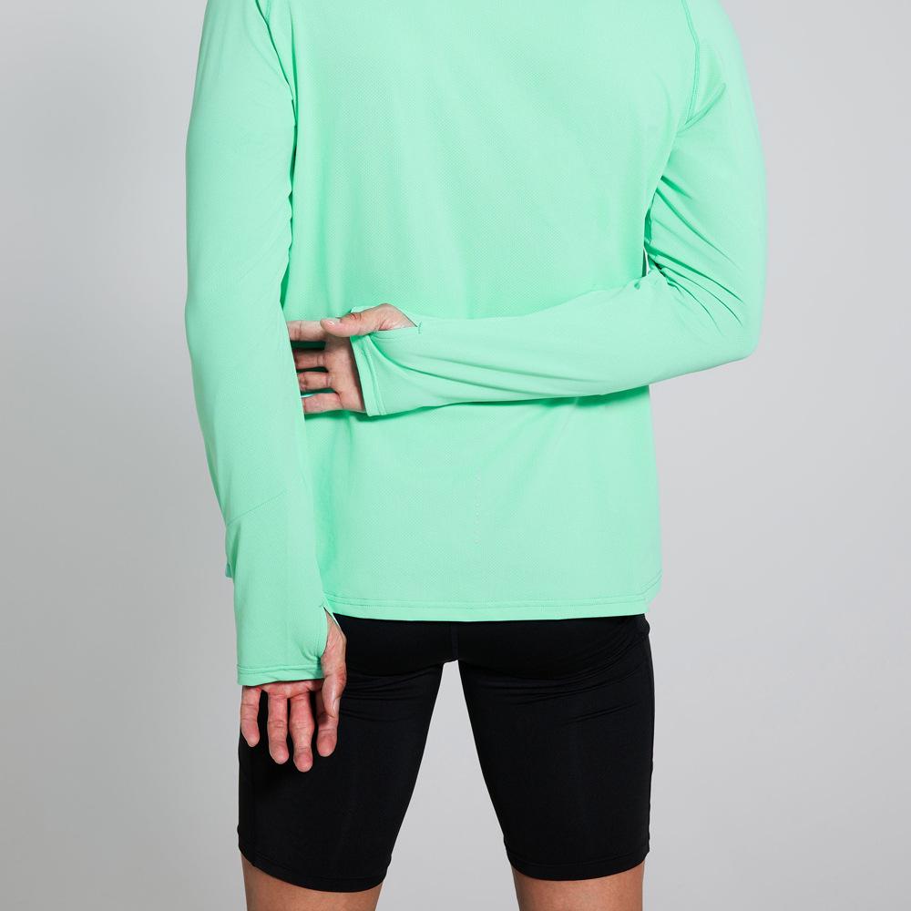 Men's Quick-Dry Long Sleeve Sports Top - Moisture-Wicking, Breathable, Warm, High Elasticity