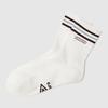 Striped Mid Socks White (UQ323CSC96)