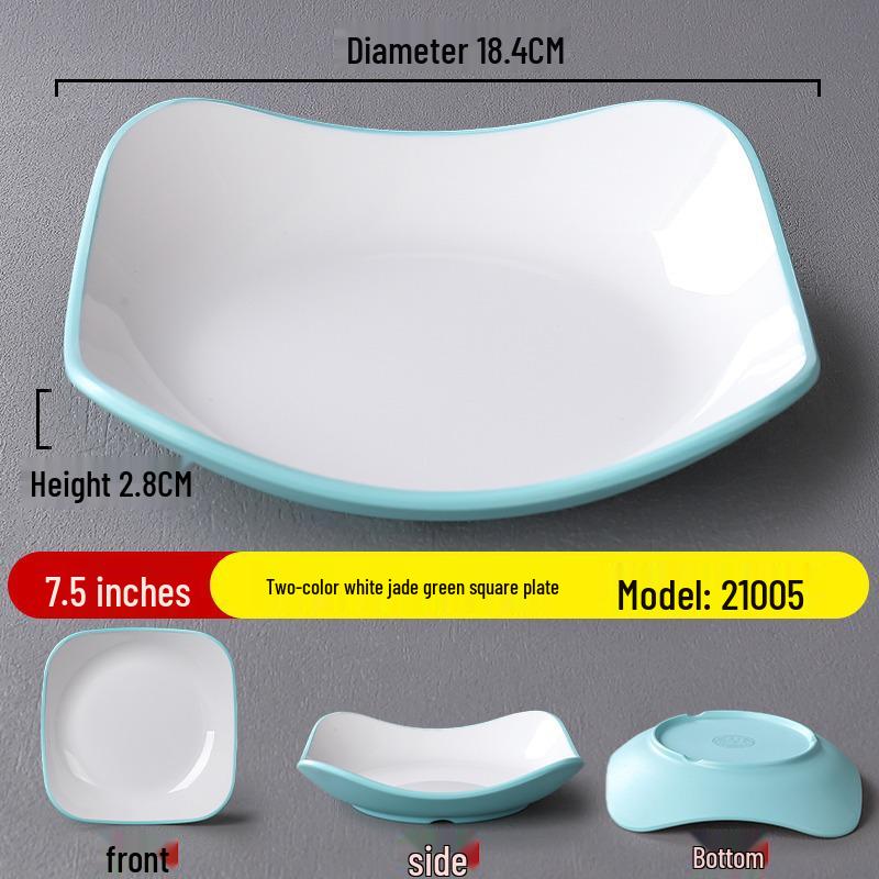 Melamine Tableware: Creative Dipping Sauce & Seasoning Plate for Restaurants