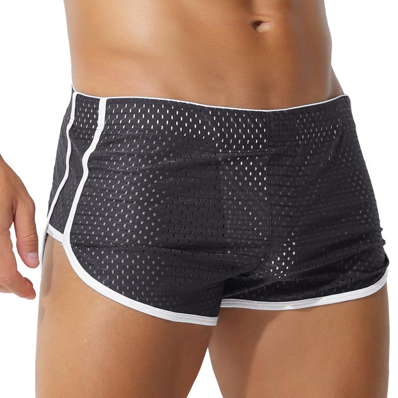 Men's Ice Silk Boxer Shorts - Summer Trend for Teens and Boys, Loose Fit
