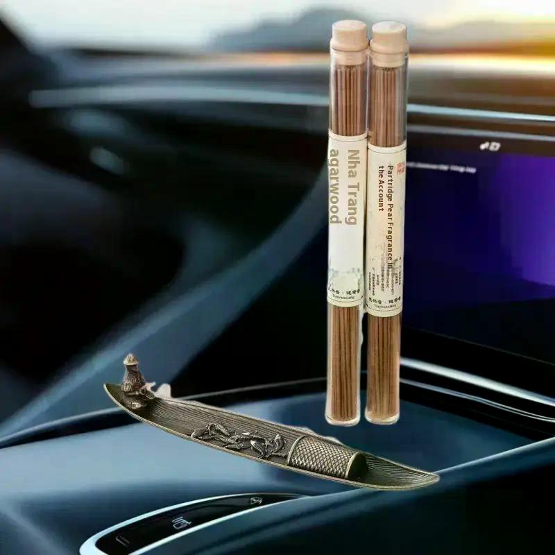 Classic Chinese Fisherman Style Multi Fish Incense Censer Holder, Home Decor Essentials