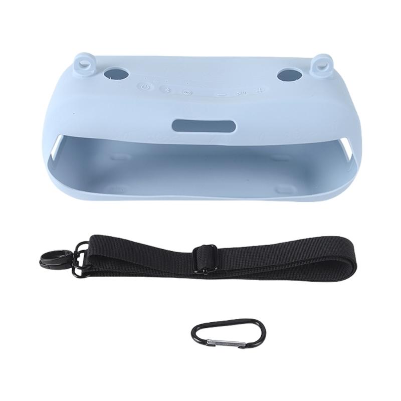 Portable Silicone Cover with Carrying Straps Protective Skin for Speakers, Water Resistant Case