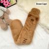 Cartoon Long Hot Water Bottle with Thickened PVC Cover for Winter Bedding