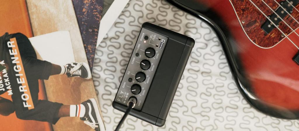 BLACKSTAR FLY3 BASS Compact Bass Amplifier, Ideal for Home Practice, Powered by Portable Speakers
