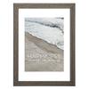 Cadre Photo En Bois "Waves", Taupe, 40 X 50 Cm