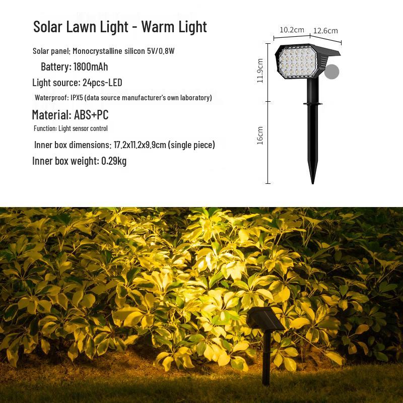 

Dream Bubble Solar Lawn Spotlight