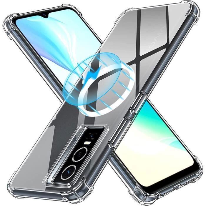 Protective Case - E.F.CONNECTION - Vivo Y76 5G - Silicone - Transparent - Shockproof