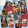 Phone Case for iPhone 17 15 16 Plus Redmi Note 14 12 11 13 Pro Max Huawei P30 P20 Lite Y9 OPPO A60 A80 A54 Cartoon Roronoa Zoro One Luffy Pieces Cover