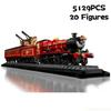 5129Pcs Collector's Edition 76405 118CM Express Train Building Set Bricks with Toys For Adults Gift