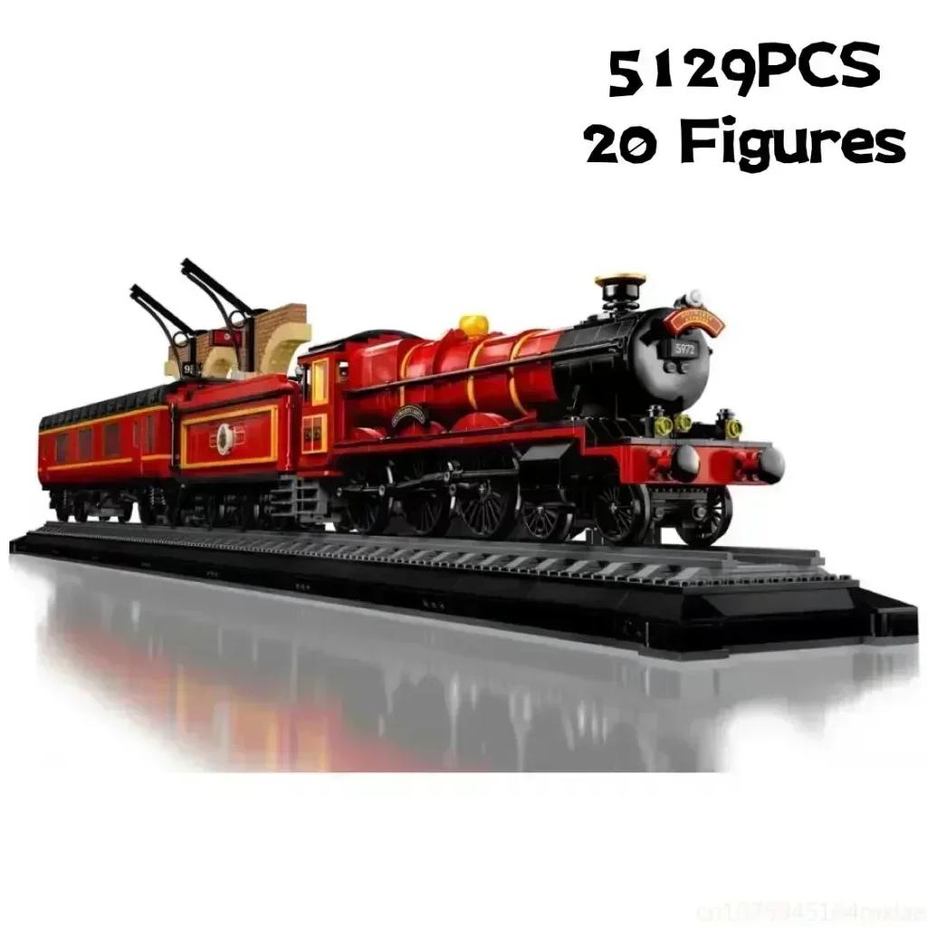 5129Pcs Collector's Edition 76405 118CM Express Train Building Set Bricks with Toys For Adults Gift