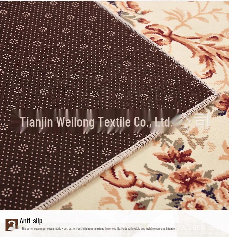 European-Style Non-Slip Carpet for Hallways, Staircases, or Living Rooms
