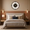 Designer Big Wall Clock for Living Room Stylish Latest Modern | Silent Wall Clock for Bedroom | Luxury Premium Fancy Antique Unique Metal Wall Watch