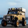 1:28 Scale Trophy Defender Hračky z tlakově lité slitiny Modely aut, Kovová autíčka s funkcí stahování Sbírky světel a zvuků Dárky