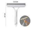 3 In 1 Window Cleaning Squeegee Multi Function Glass Mirror Wiper with Spray Bottle Microfiber Scrub Household Car Cleaner Tools