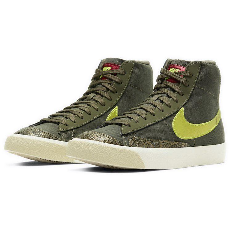 Nike Blazer Mid 77 Olive Snakeskin Women's CZ0462-200