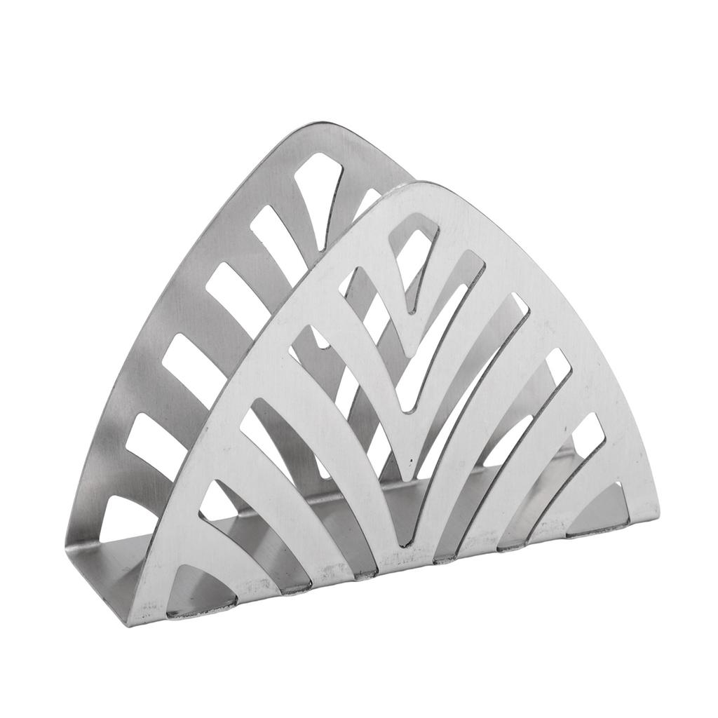 Napkin Holder for Tabletop Modern Upright Hollow Napkin Dispenser Stand for Kitchen Dining Cocktail Picnic Bar
