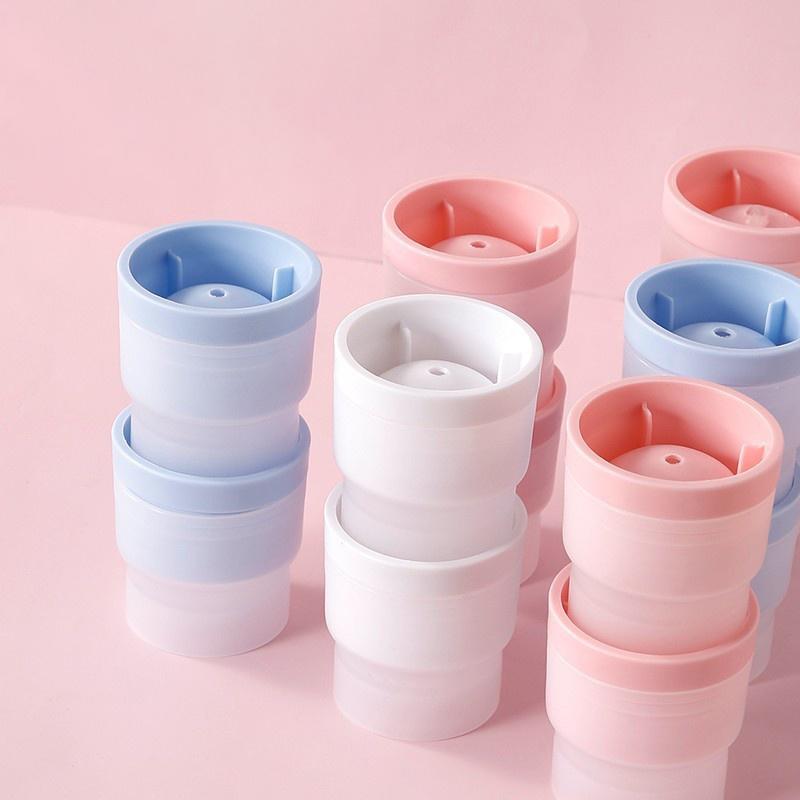 3D Silicone Round Ice Cube DIY Food Grade Whiskey Coffee Storage Portable Demould Bar Household Party Kitchen Drink Juice Tool
