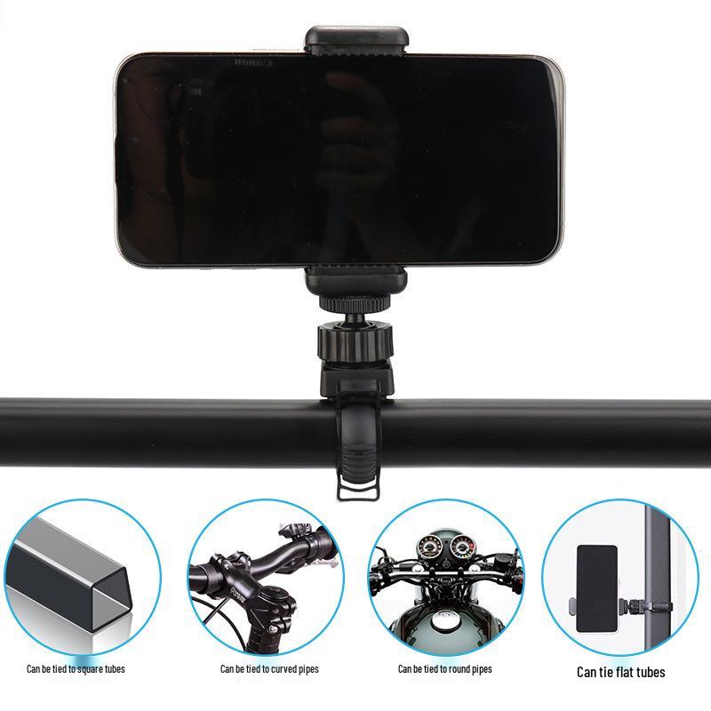 360° Rotating Strap Mount for GoPro - Ideal for Live Streaming & Selfie Shooting on Bicycles