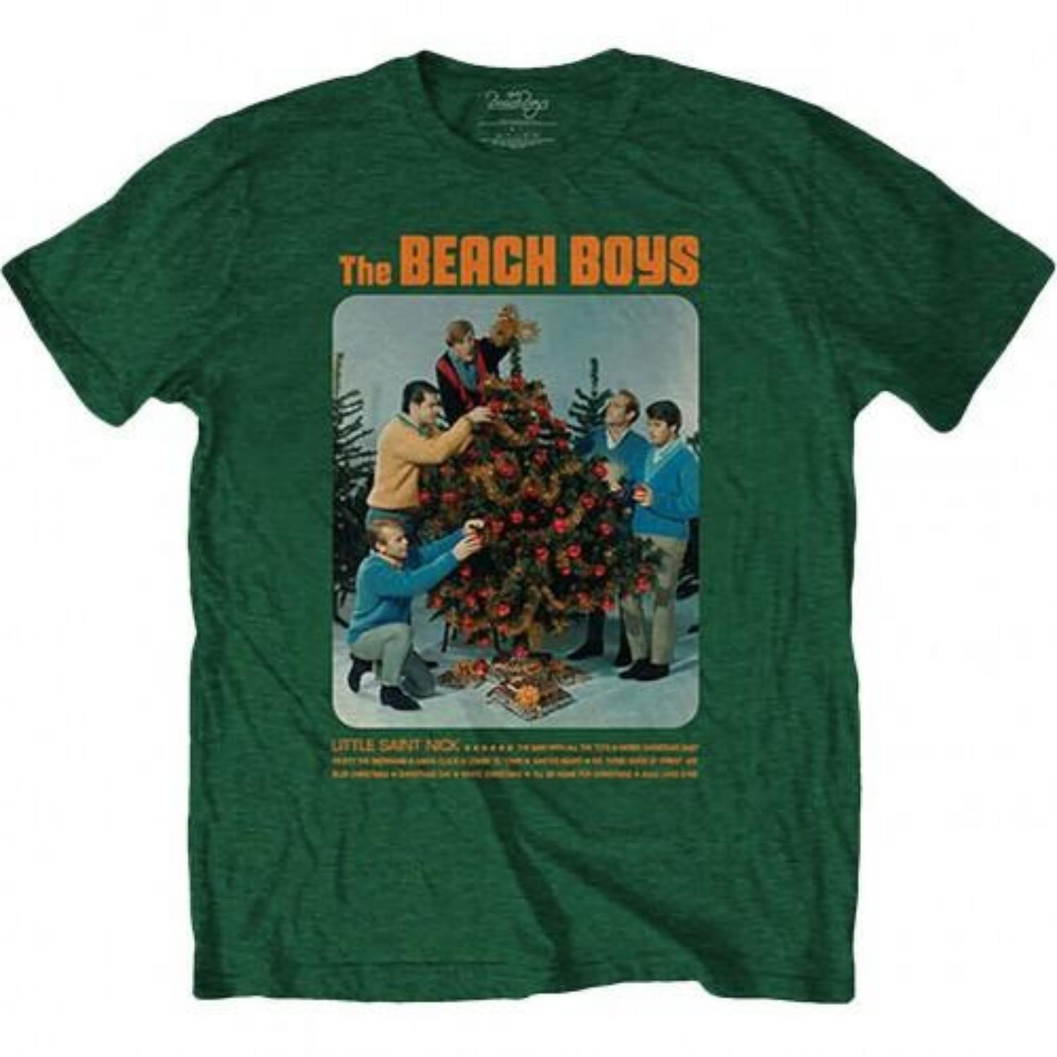 The Beach Boys Unisex Adult Xmas Album Cotton T-Shirt S чёрный