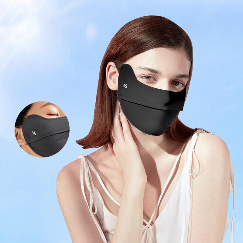 Banana Underneath Ice Thin UV Protection Face Mask