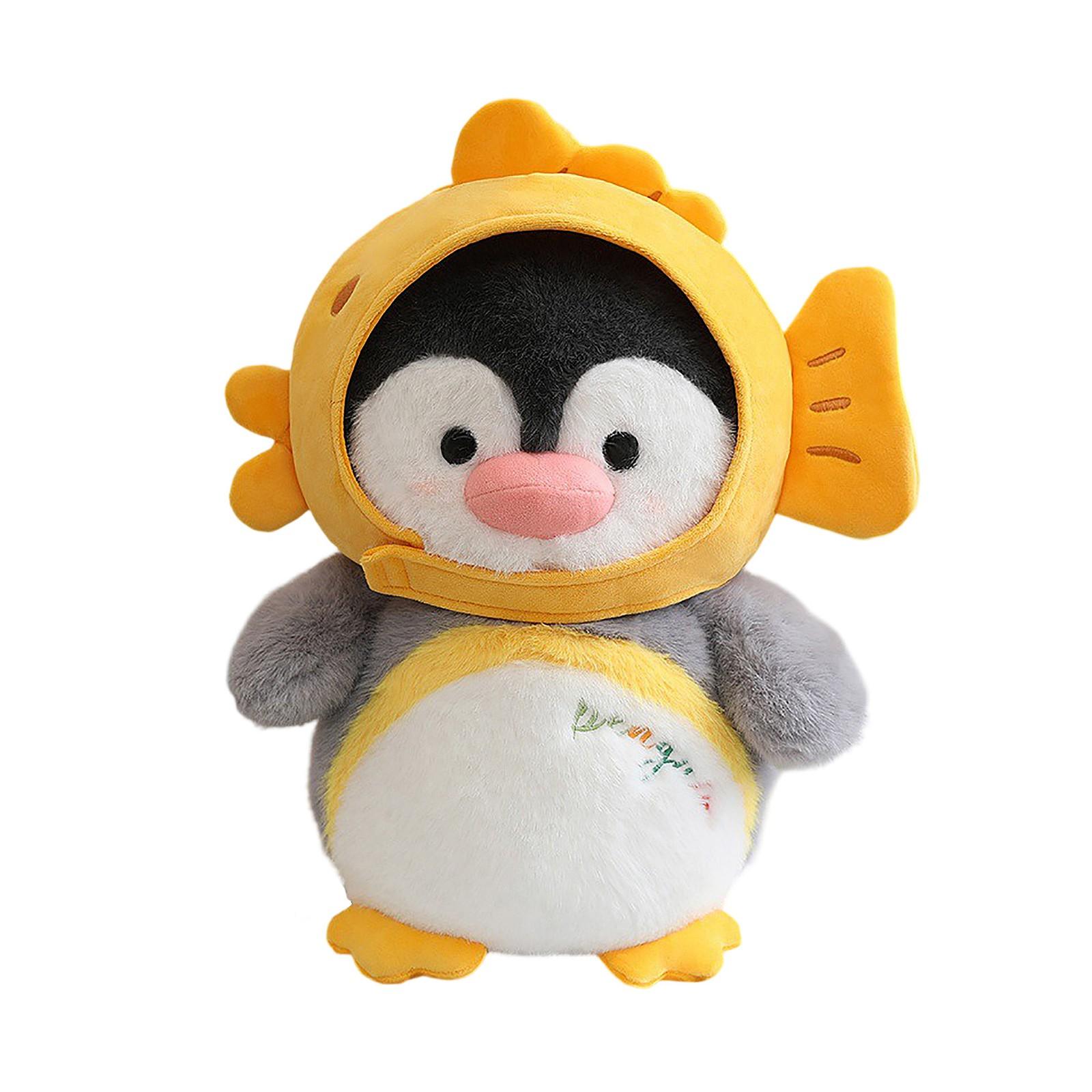 

Милая детская плюшевая игрушка-кукла «Пингвин Happy House», очаровательный подарок для детей, мягкая игрушка-зверь One Size
