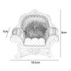 1/12 Dollhouse Sofa Mini Jewelry Box Elegant Small Storage Case Simulation Toy