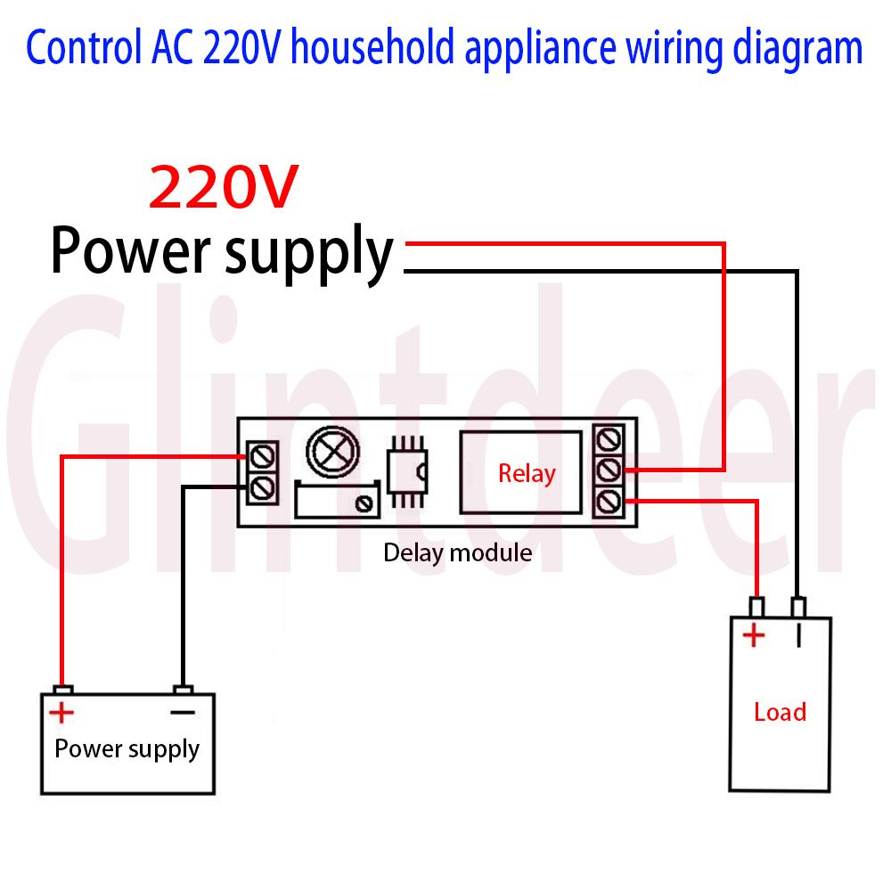 NE555 Timer Switch Adjustable Module Time Delay Relay Module DC 12V Delay Relay Shield 0~10S