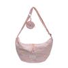 Summer casual niche dumpling girl 2025 new large-capacity fashion messenger bag lightweight shoulder bag