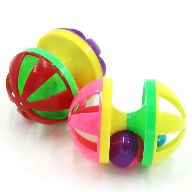 Feather Cat Toy Stick with Mint Ball and Colorful Mouse - Self-entertainment Cat Toy Supply