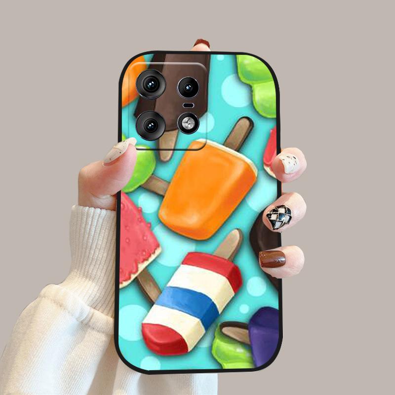 Cartoon Luxury Coque For Motorola Edge50 Pro Case Edge 50s Pro Silicone Soft Phone Cover For Moto Edge 50 Fusion 5G Protector