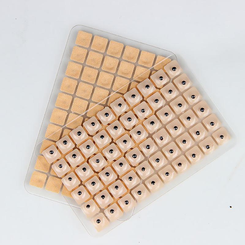 600Pcs Ear Care Ear Acupuncture Massage Therapy Needle Patch Seeds Sticker Auricular Auriculotherapy Vaccaria