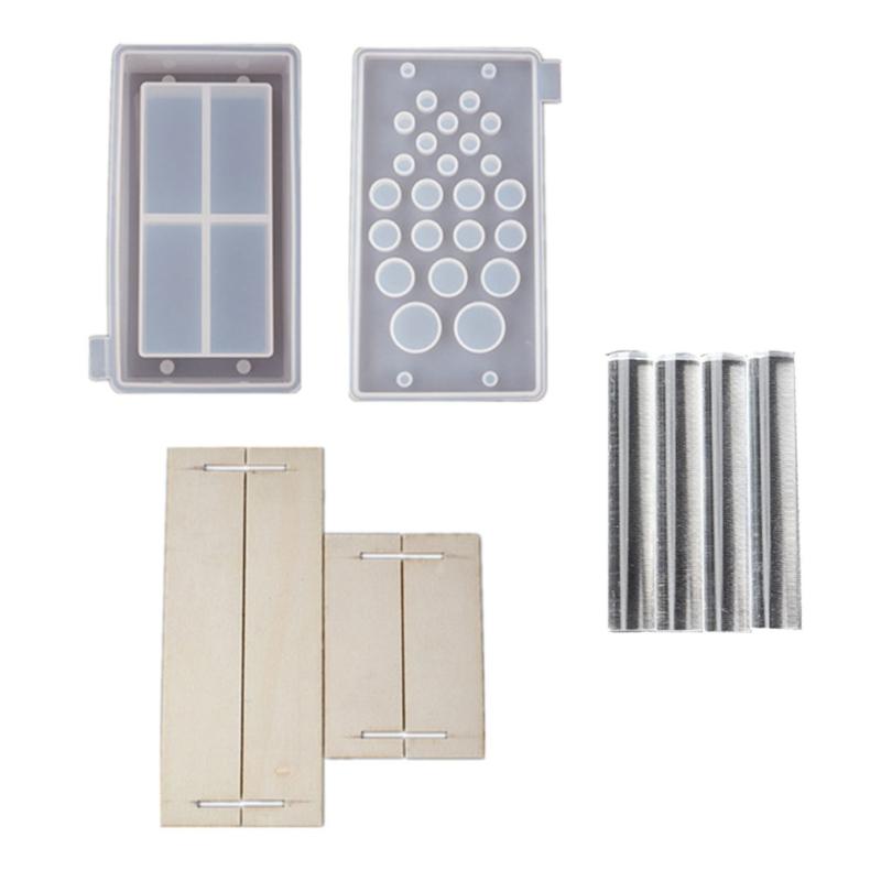 Silicone Resin Mold DIY Xmas Gift Casting Molds DIY Craft 3D Mold for Art Craft Making Handmade Toys for Children