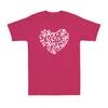 Breast Cancer Awareness Pink Ribbon Heart October Breast Cancer Month T-Shirt