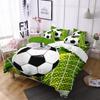 Football Basketball Sports Quilt Cover Bedding Digital Printing Home Textiles Three-Piece Set