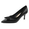 8-Bogen High Heels Einzelne Schuhe Damen Design Stiletto Damenschuhe Super High Heels