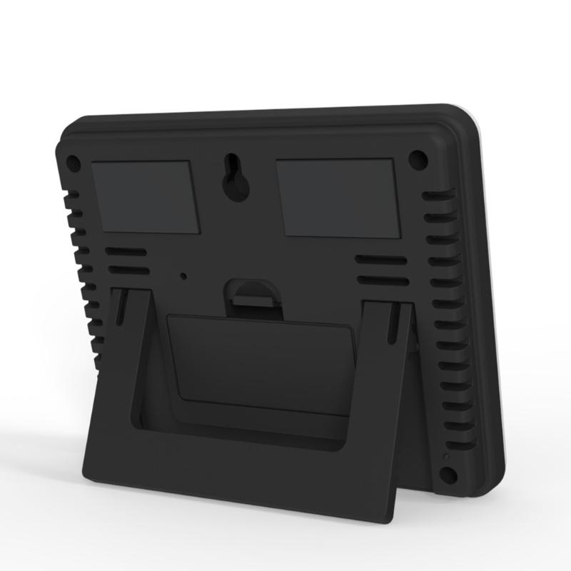 Portable Wireless for Touch Screen Weather Station Max Min Records ℃ ℉ Temperature Meter Humidity Monitor for Indoor Out