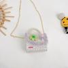 Kids Handheld Girls Shoulder Bag Cotton Linen Water Resistant Features Durable
