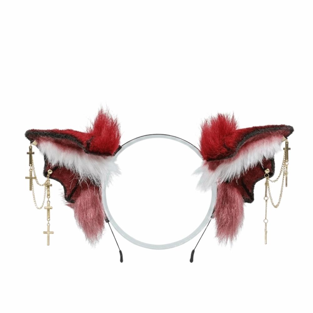 Animal Beast Ears Headband Bat Lolita Ears Headwear Cute Hair Accessories Festival