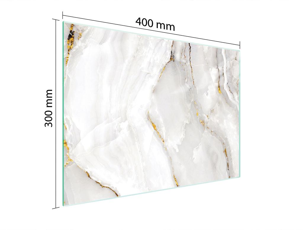 SZKLANA DESKA DO KROJENIA 40x30 MARMUR