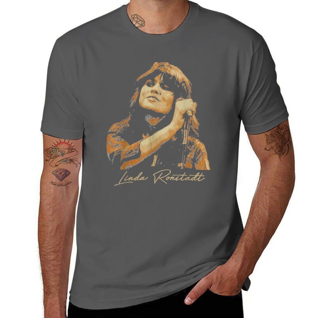 Linda Ronstadt T-Shirt Stilvolles Grafik-Oberteil mit kurzen Ärmeln