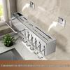 Xuan Yong 50CM Wall-Mounted Stainless Steel Knife & Chopstick Holder