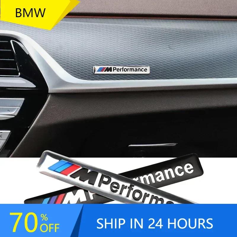 X6 X7 1PCS Car Decal Logo Badge Auto Accessories Sticker M Power Performance For BMW M 1 3 4 5 6 7 Series Z X M3 M5 M6 Mline Emb