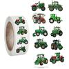 500PCS Construction Vehicle Stickers for Kids Cute  Excavator Truck Fire Truck Tractor Stickers Rewards and encouragement tags