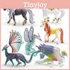 Unicorn And Dragon Collectible Animal Figures For Kids Learning And Decor
