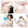 Universal Smartphones Mobile Phone Stand,Hanging on Neck Cellphone Mount Holder, Flexible Lazy Bracket
