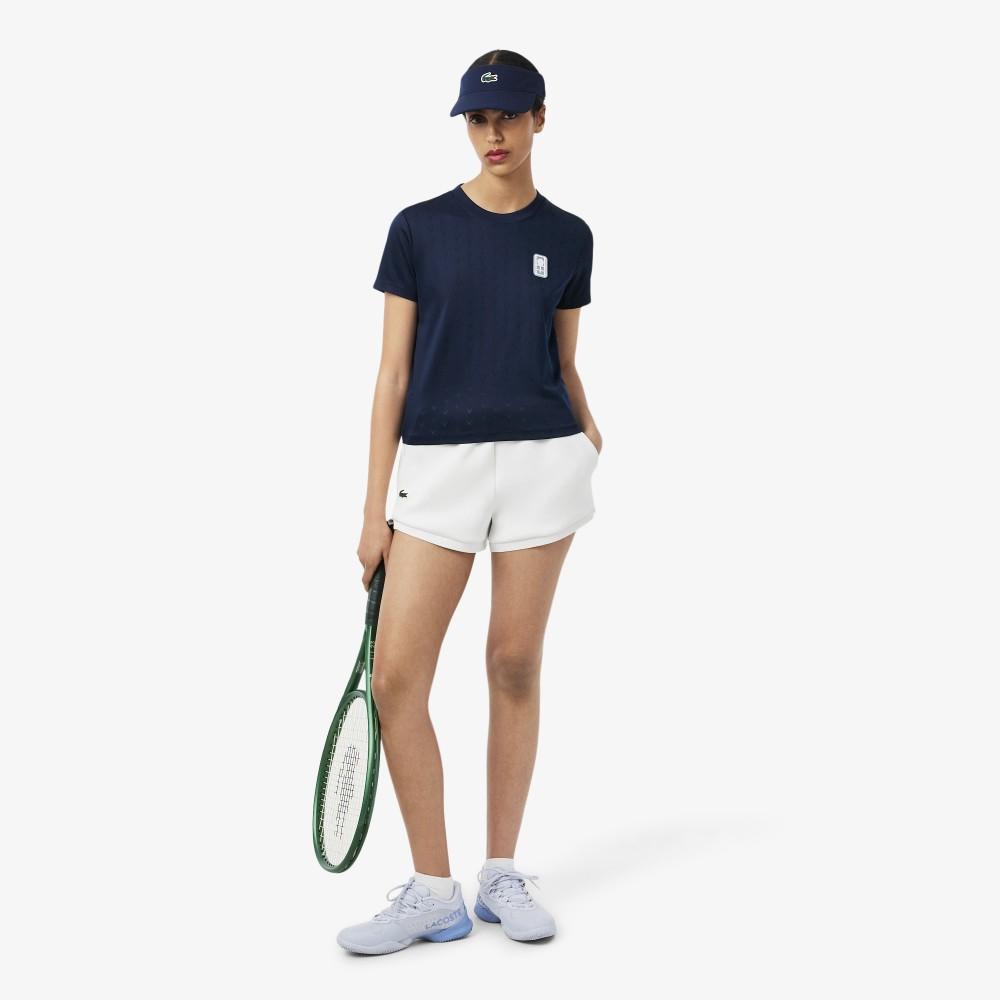 [Lacoste] Women's Tennis Heritage T-shirt TF2543-56G166