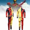 Deadpool Wolverine 3d Cosplay Costume For Men Comfortable Stretchy Spandex Suit