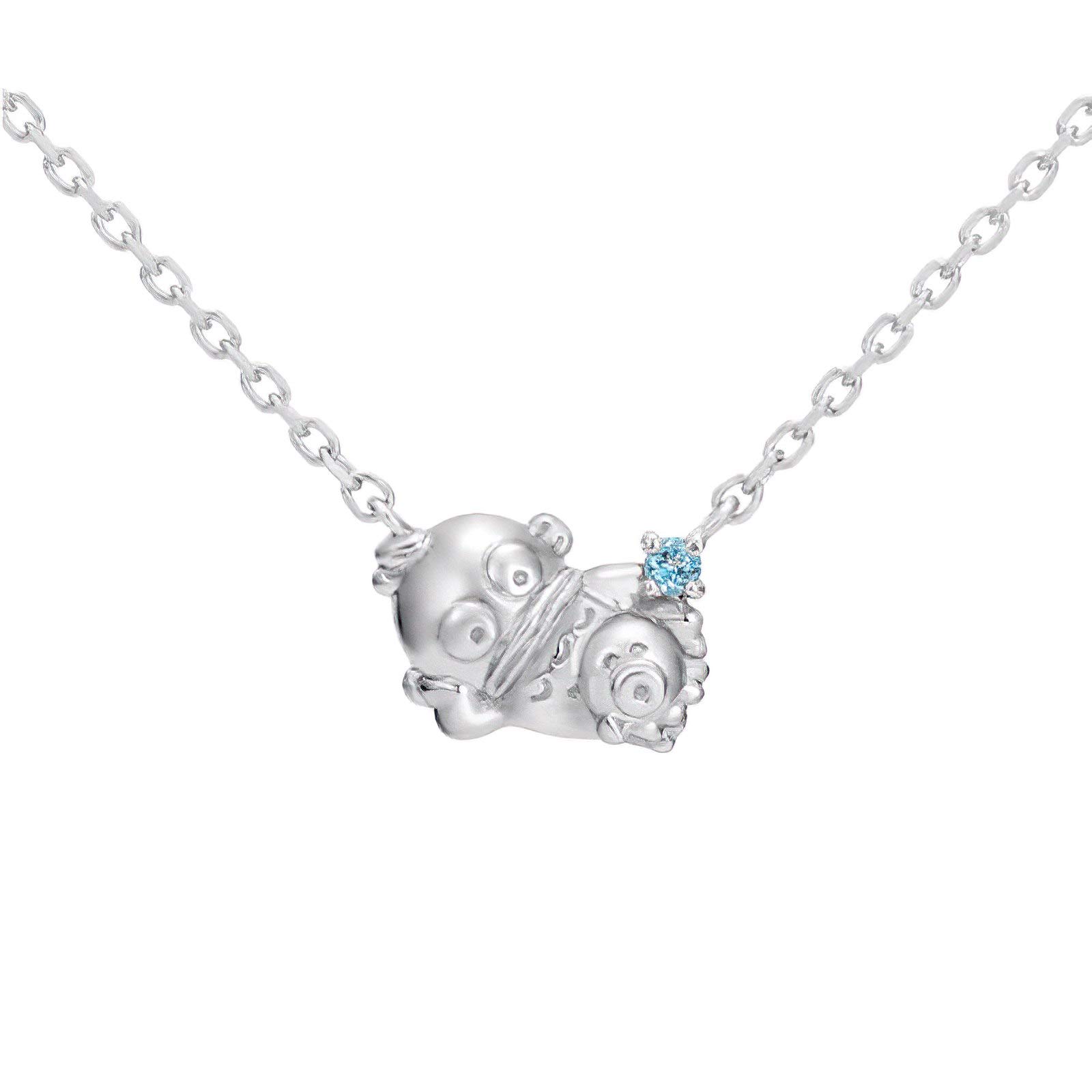 

[U-Treasure] Sanrio Hangyodon Goods Necklace Silver Women s NSaHD-100-SV срібний