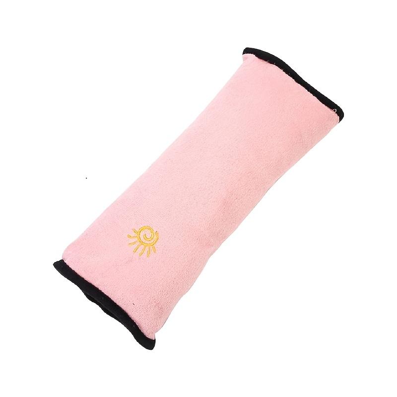 1PC Car seat belt cover with cartoon cute safety shoulder cover, extended and thickened plush anti pinch sleeping pillow