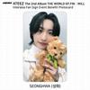 ATEEZ THE WORLD EP.FIN WILL InterAsia Fan Sign Event Benefiz-Fotokarte KPOP